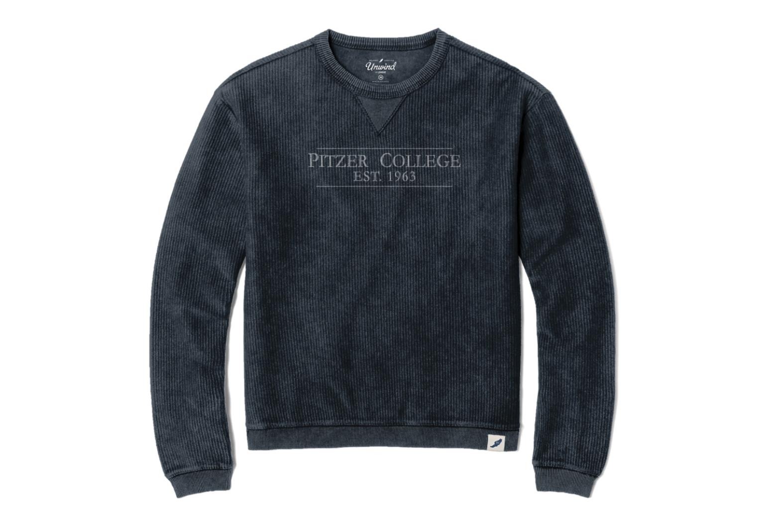 Corduroy college top sweatshirt
